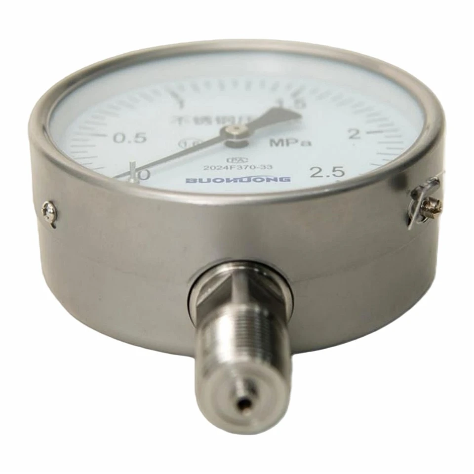 Stainless Steel 304 Pressure Gauges  (4)