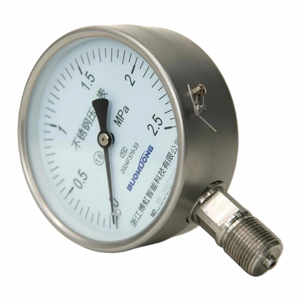 Stainless Steel 304 Pressure Gauges  (6)